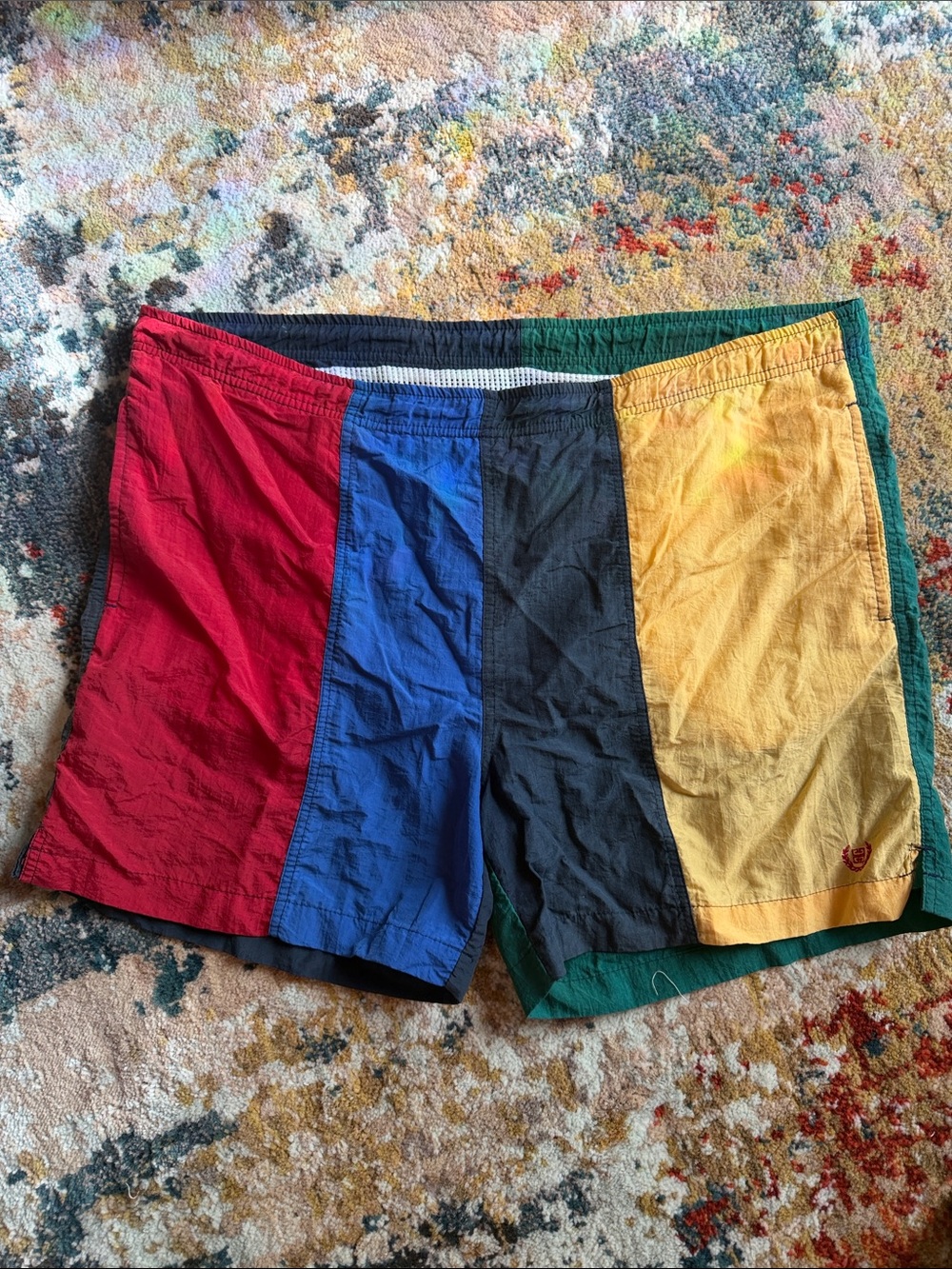 Givenchy Vintage Multi-Color Patchwork Men’s Shorts